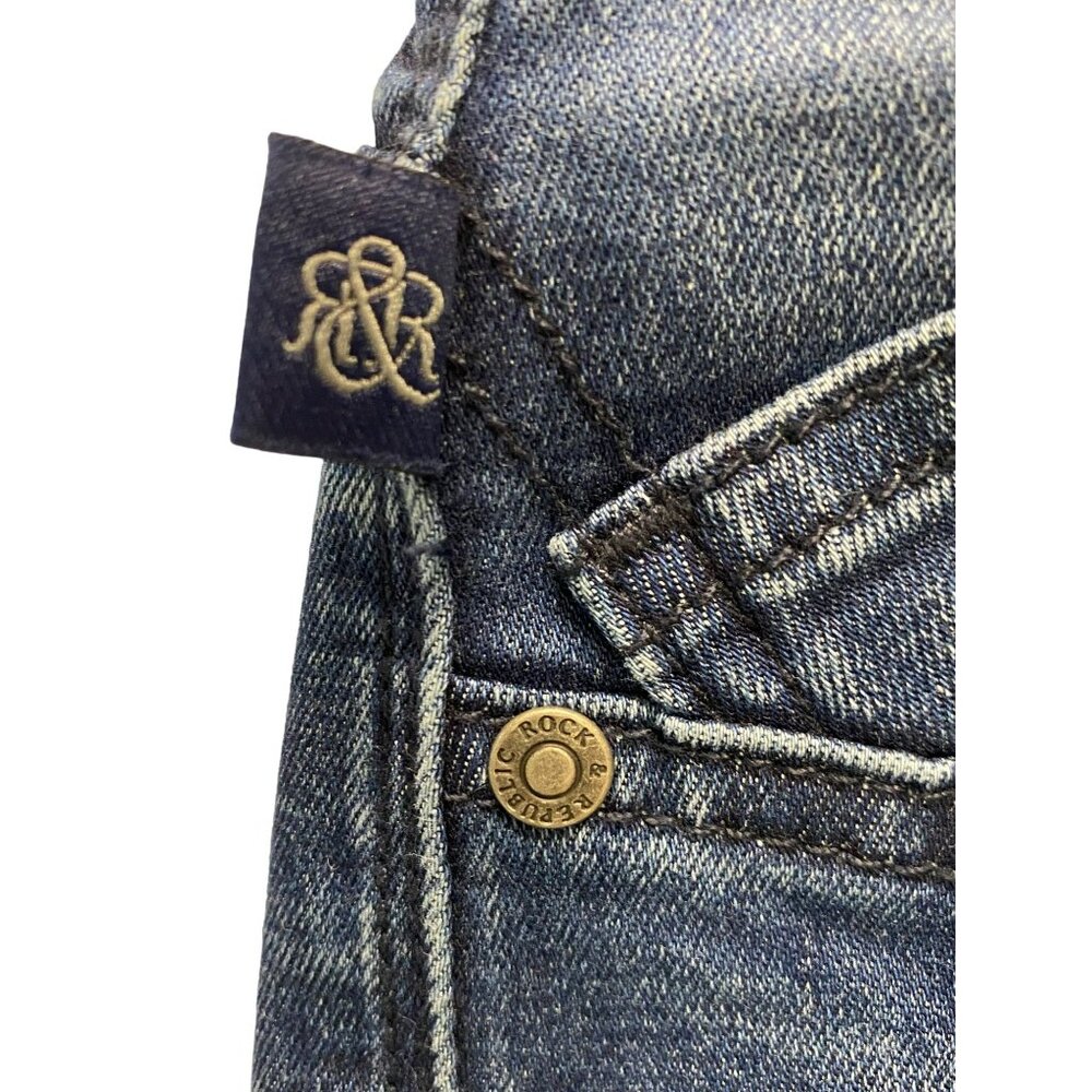Rock & Republic Jeans Size 6 Kashmiere Midrise Stretch Skinny Womens - Picture 6 of 10